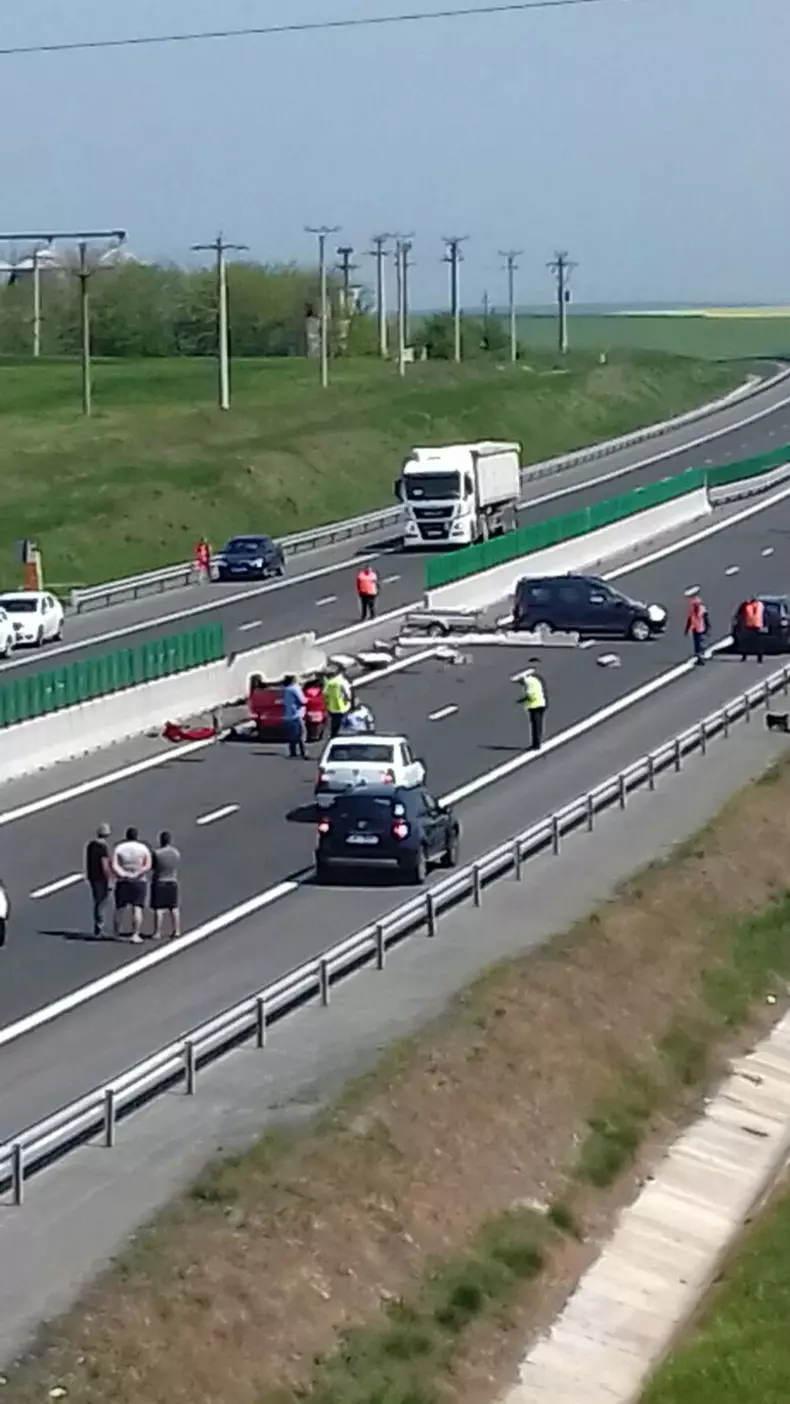 Accident autostrada soarelui