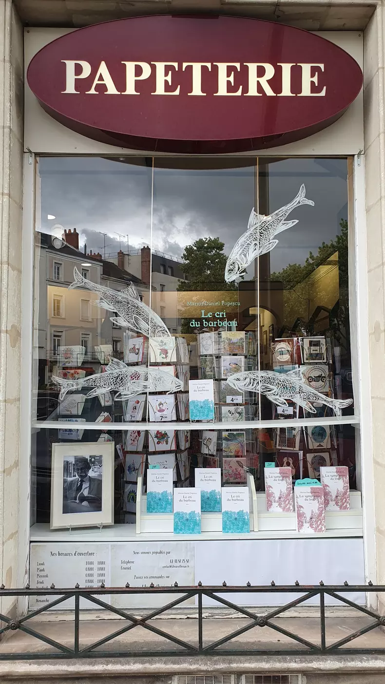 La vitrine du Cri du barbeau. A tout à l'heure ! Merci beaucoup, Sébastien !!!