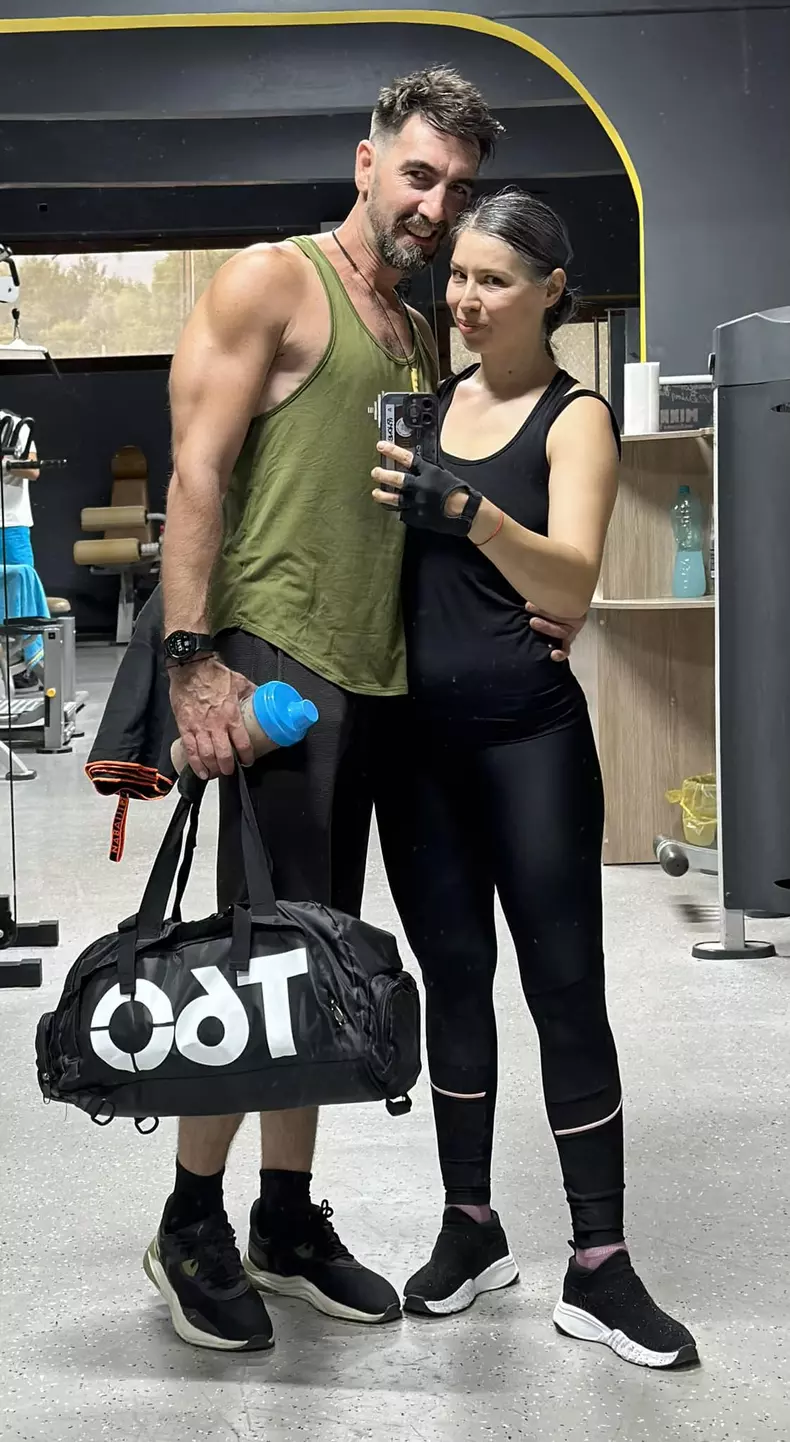 Cristina Balan si sotul ei