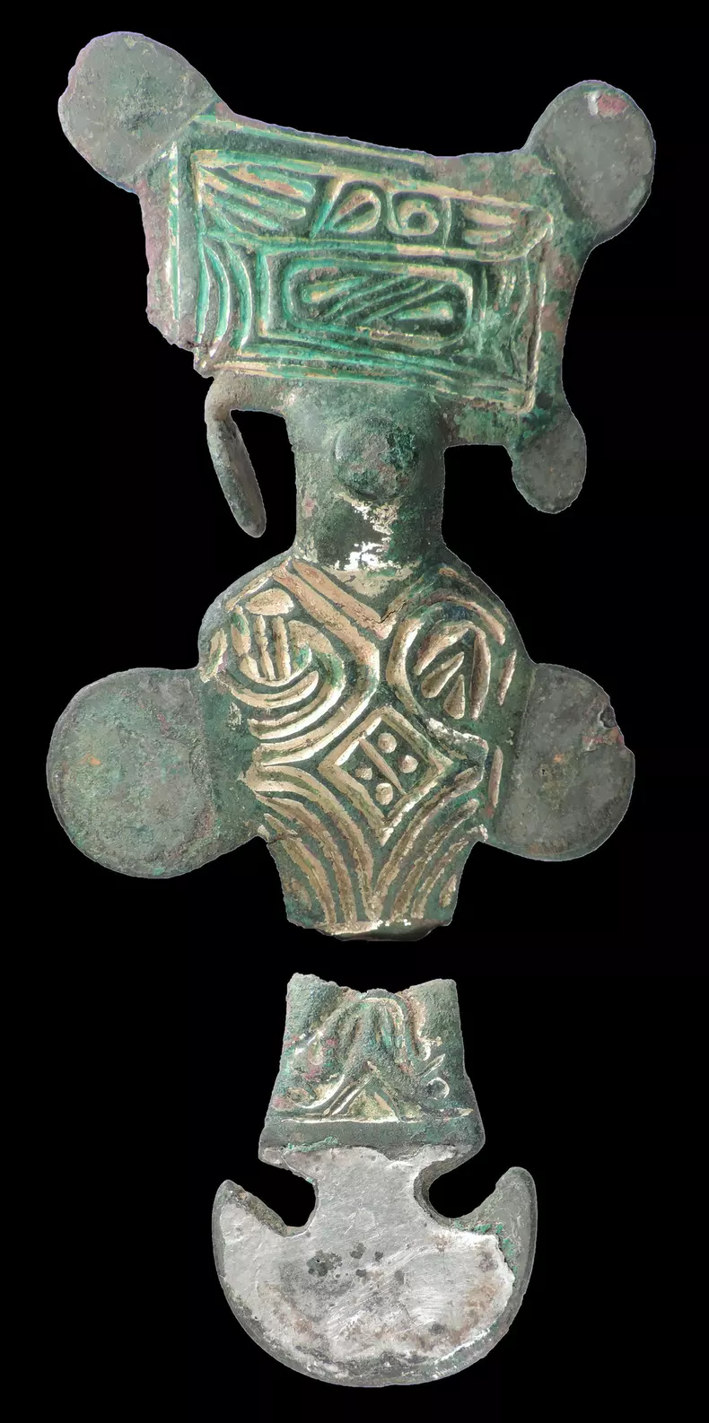 Anglo-Saxon cemetery items
