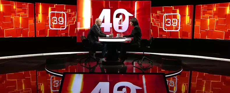 Mihai Mitoseru invitat la 40 de intrebari cu Denise Rifai