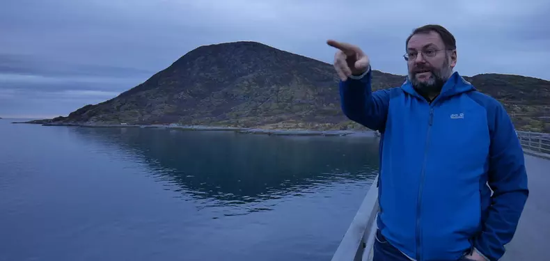 Alexandru Cuc, primul român care a ajuns în Skjervøy, Norvegia