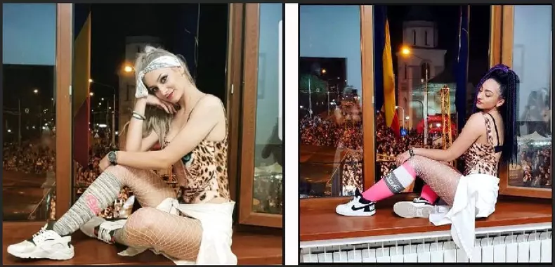 Dansatoarele Andreei Antonescu au făcut poze sexy în Primăria Bârlad (2)