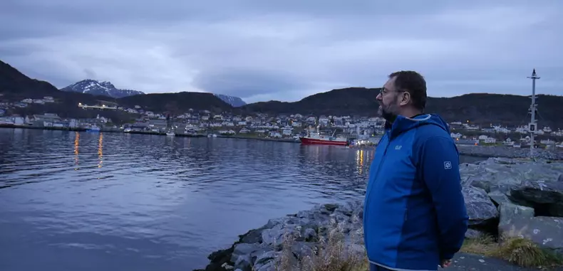 Alexandru Cuc, primul român care a ajuns în Skjervøy, Norvegia