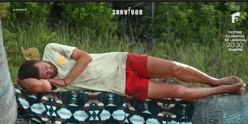 Gabi Tamaș este epuizat la Survivor (2)