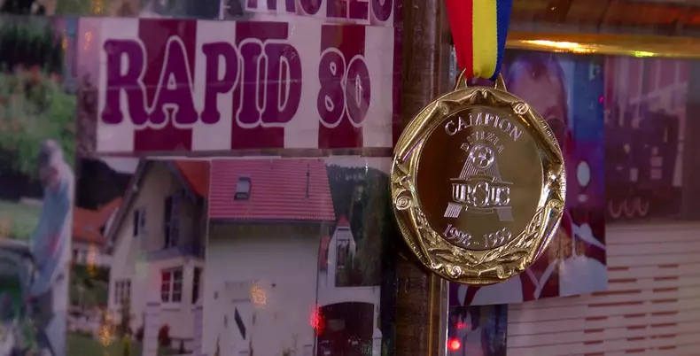 gheorghe scurtu cel mai batran suporter echipa Rapid 3