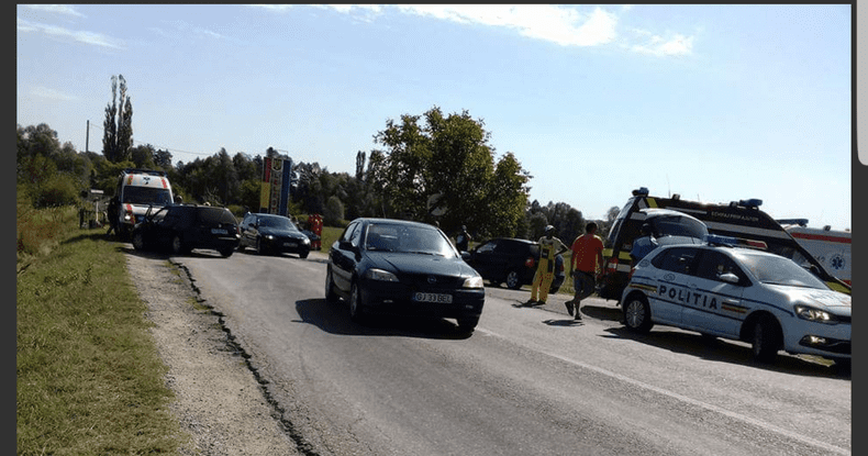 accident în Rasovița, județul Gorj (1)