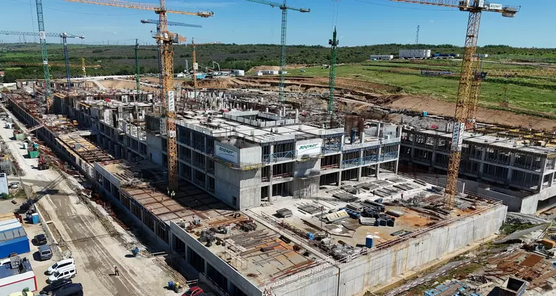 Lucrări la Spitalul Regional de Urgență Craiova