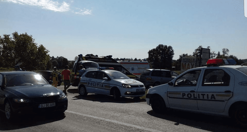 accident în Rasovița, județul Gorj (2)