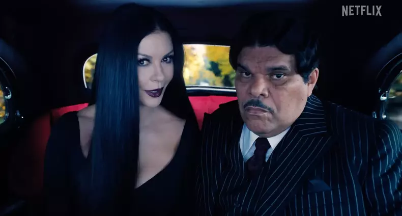 First look at revamped Addams Family with Catherine Zeta-Jones for new TV series Wednesday