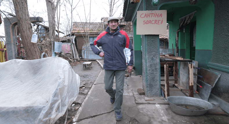 Bucă, săteanul-actor din serialul Las Fierbinți