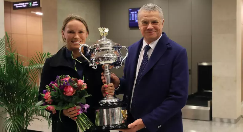 Caroline Wozniacki Sankt Petersburg FOTO: WTA
