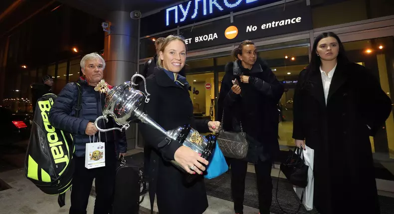 Caroline Wozniacki Sankt Petersburg FOTO: WTA