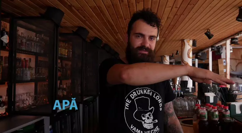 Limbajul prin semne al barmanilor