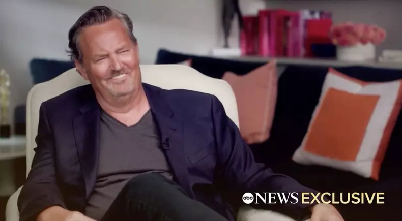 Friends star Matthew Perry tells how a bottle of wine aged 14 put him on the path to addiction