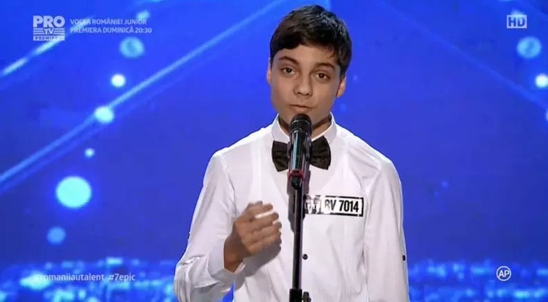 Florin Nae a cântat ”Caruso” la Românii au talent 2017