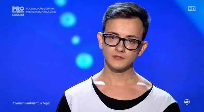 Marius Mihailă de la Românii au talent 2