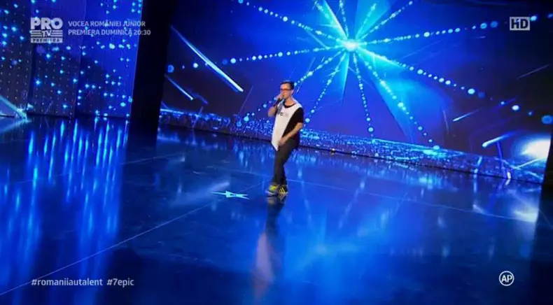 Marius Mihailă de la Românii au talent