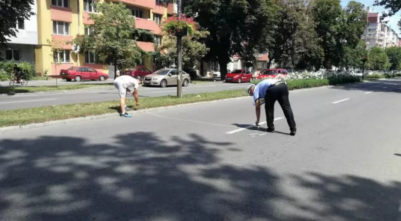 Copil rănit într-un accident de mașina școlii de șoferi (2)