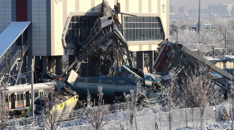 High speed train accident in Ankara
