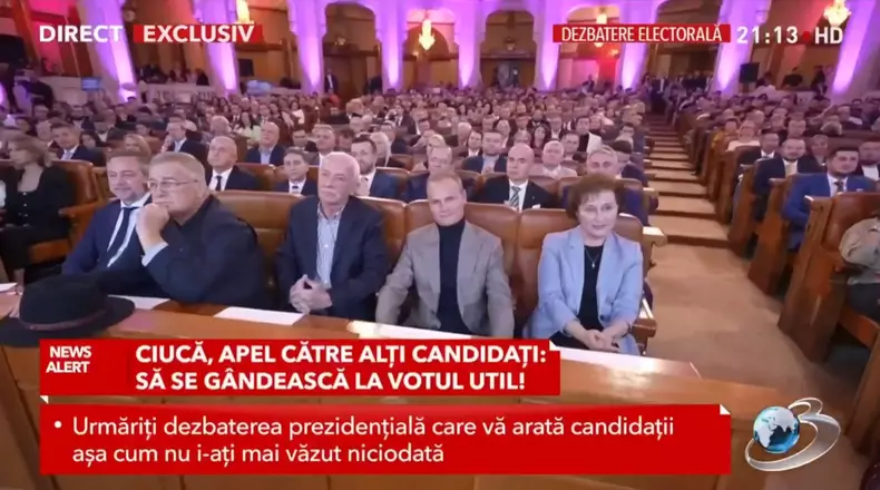 Stefanita Ciuca, prima aparitie publica, la Antena 3, cu patru zile inaintea alegerilor prezidentiale