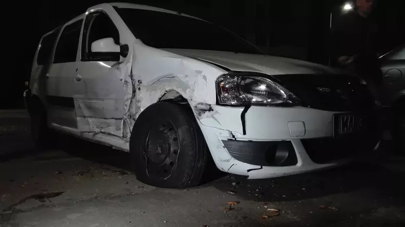 a lovit mașina Poliției într-un accident la Constanța (1)