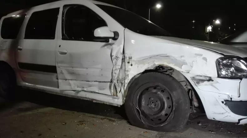 a lovit mașina Poliției într-un accident la Constanța (2)