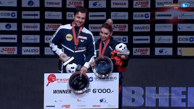 Berni Szocs Timo Boll Top 16 Europa