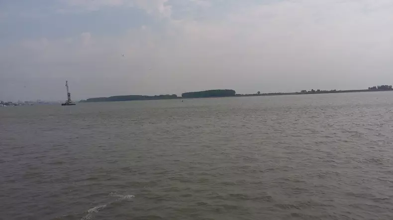 a reaparut insula in mijlocul dunarii
