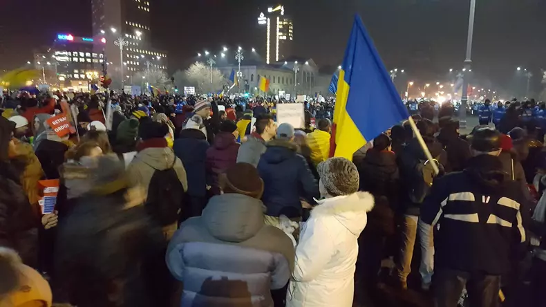 proteste piataproteste piata victoriei 5 februarie 2017 (6)