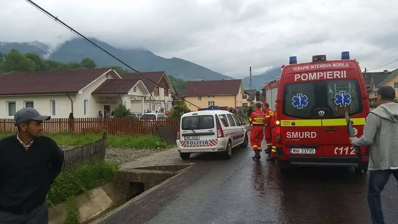 accident în Bistrița, lângă o casă de rugăciune (6)