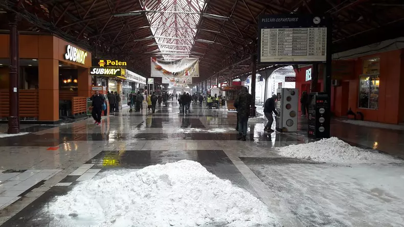 gara de nord iarna 4