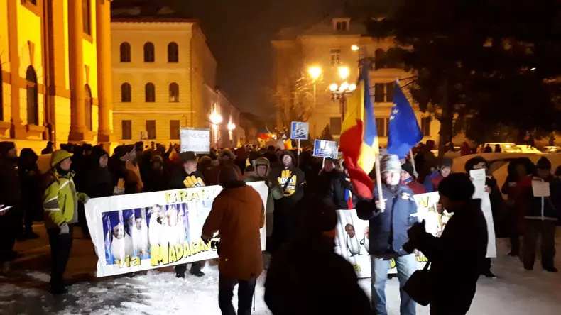 protest Brașov