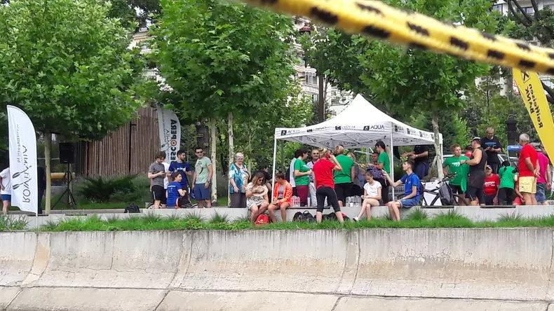 Concurs de vâslit în canotcă, pe malul Dâmboviței (20)