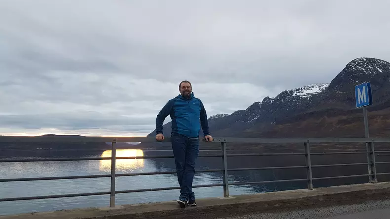 Alexandru Cuc, primul român care a ajuns în Skjervøy, Norvegia