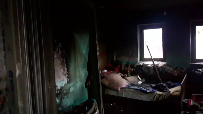 Trei copii au murit într-un incendiu în județul Mureș (4)