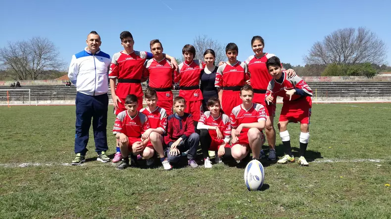Ioana Bălăceanua jucat și rugby tag