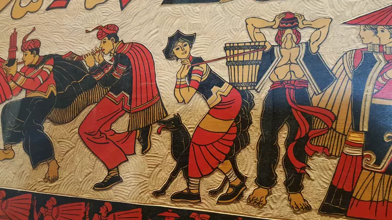 Doina Ruști în Sichuan. lacul Qionghai populatia yi