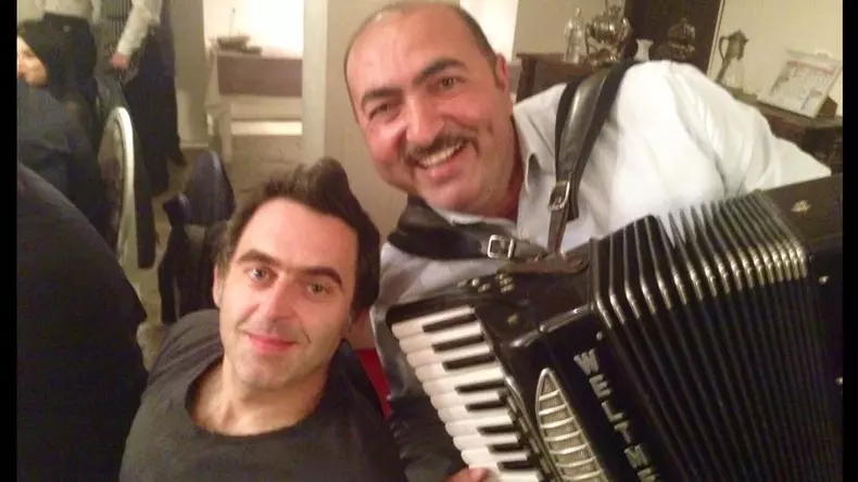 Iulian de la Ciocănești i-a cântat la ureche lui Ronnie O Sulivan