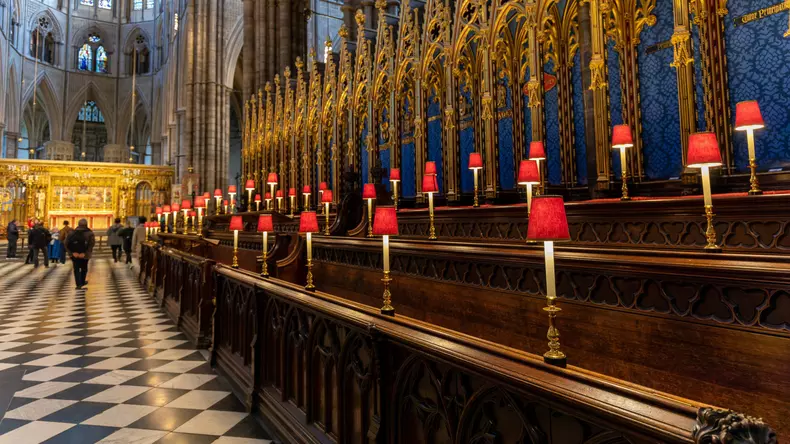 Inside,Westminster,Abbey,In,London,,Uk,On,January,2023