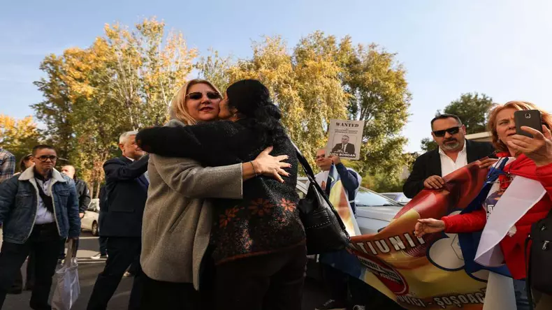 Diana Șoșoacă la Parchetul General, 31 Octombrie 2024 - Foto Vlad Chirea (2)