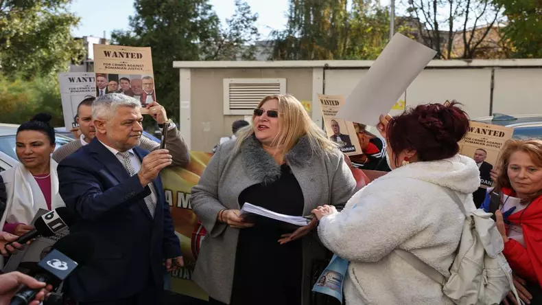 Diana Șoșoacă la Parchetul General, 31 Octombrie 2024 - Foto Vlad Chirea (3)