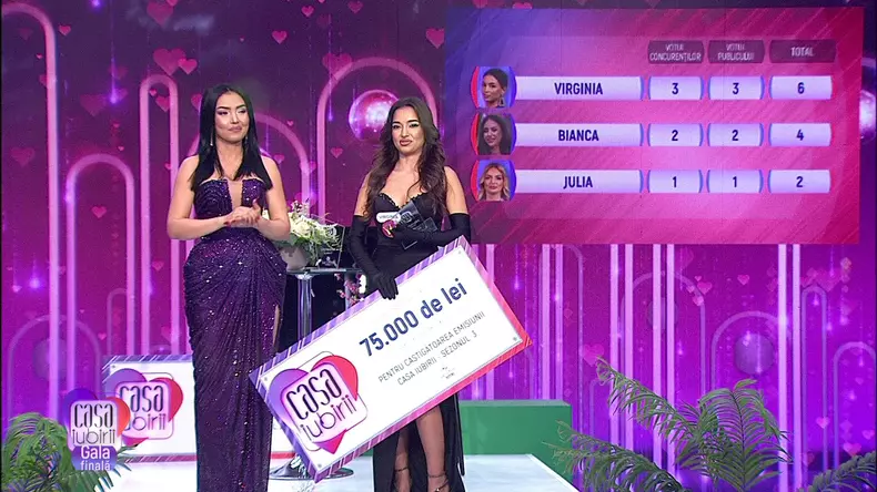 Csa iubirii finala Virginia castigatoare