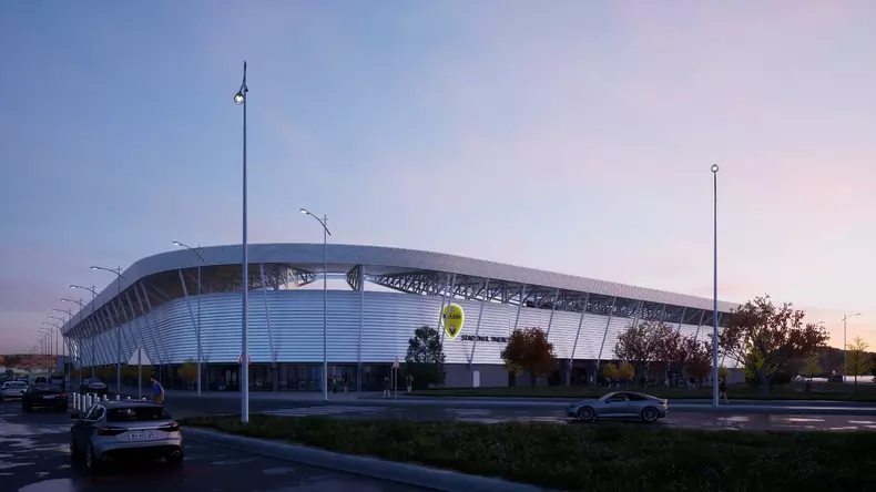 Așa va arăta stadionul din Brașov, care se va construi după ce actualul stadion Tineretului va fi demolat
