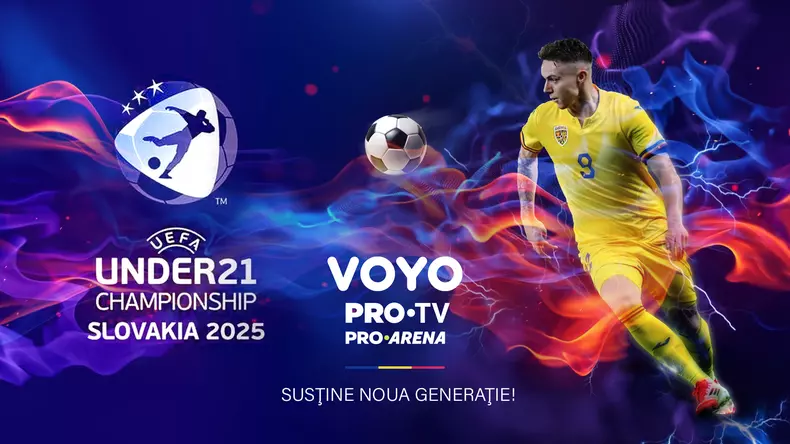 UEFA European Under 21 Championship va fi difuzat în exclusivitate la PRO TV și VOYO!