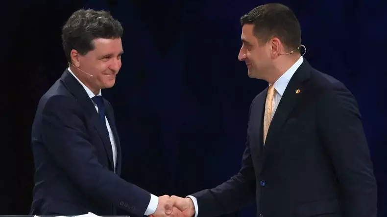 VIDEO Răsturnare de situație cu doar câteva zile înaintea turului doi la prezidențiale între George Simion și Nicușor Dan - Sondaj AtlasIntel