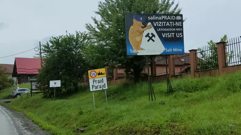 intrarea in Praid