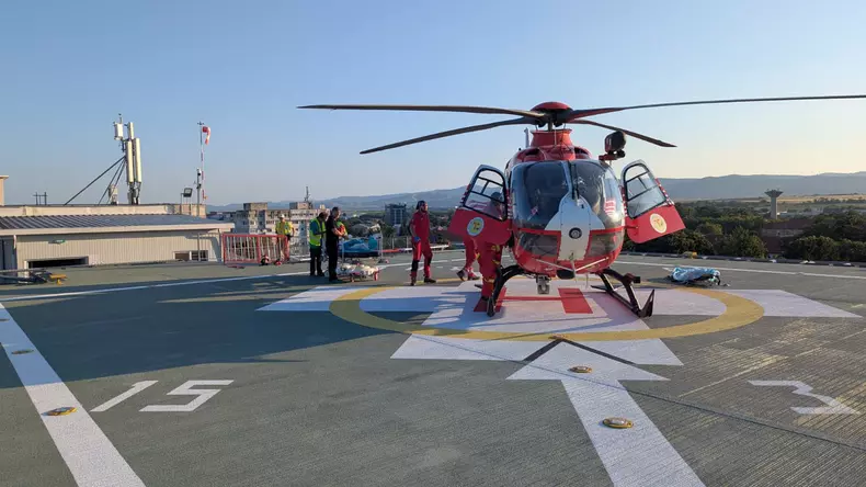 Transfer-pacienți-răniți-explozie-Letea Veche-2