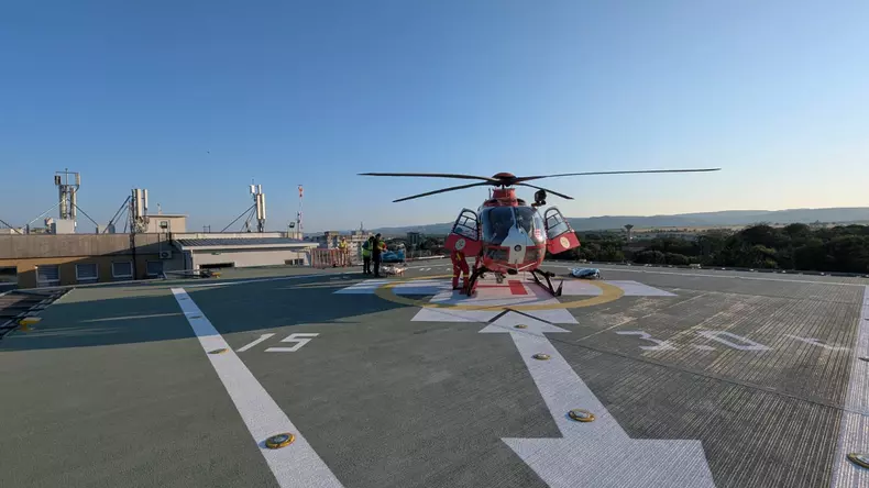 Transfer-pacienți-răniți-explozie-Letea Veche