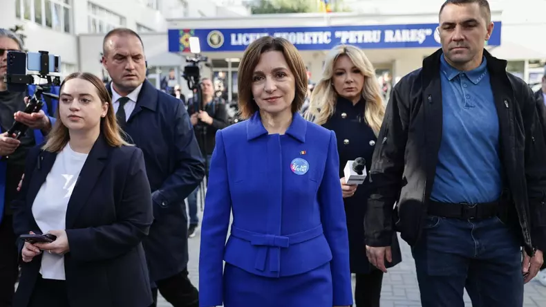 Maia Sandu, declarații după votul la alegerile parlamentare